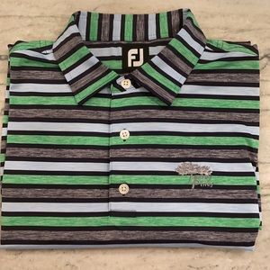 Mint Footjoy Golf Shirt